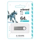 USB флеш накопитель Wibrand 64GB Puma Silver USB 2.0 (WI2.0/PU64U1S) - изображение 2