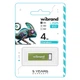 USB флеш накопичувач Wibrand 4GB Chameleon Green USB 2.0 (WI2.0/CH4U6LG) - зображення 2