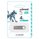USB флеш накопичувач Wibrand 4GB Puma Silver USB 2.0 (WI2.0/PU4U1S) - зображення 2