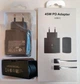 Комплект: Адаптер быстрой зарядки 45w PD3.0 5A Type-C(USB-C) Type-C c кабелем для Samsung Чорний - изображение 2