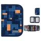 Пенал Kite 1 від., 2 відв., з наповненням Blocks K24-622H-8 20x14x3,9 - изображение 1