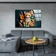 Картина на стекле "Кот оригами" 60х40см - изображение 2