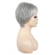 Парик короткий пепельный блонд, термоволокно DC Granny grey - изображение 4