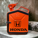 Подарочная канистра мини-бар с дозаправкой 5л HONDA марка авто, uwest, Оранжева - изображение 1