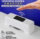 Безконтактна акумуляторна сенсорна кнопка для зливу бачка унітазу Sensor button Біла - зображення 2