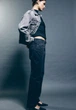 Жіночі прямі високі джинси Slim H&M (57179) W36 Чорні - изображение 2