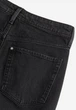 Жіночі прямі високі джинси Slim H&M (57179) W36 Чорні - изображение 5