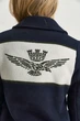 Жіноче двобортне вовняне пальто Aeronautica Militare 5972 42 - зображення 4