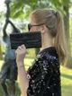 Кошелек из кожи питона (20х10х2 см) черный матовый 32642F - изображение 4