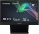 Монитор 15.6" ViewSonic VP16-OLED VS19179 портативный microHDMI 2xUSB-C динамики 2x1 Вт - изображение 12