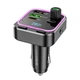 FM - Модулятор Borofone BC53 QC3.0 PD20W car wireless FM transmitter, Black - изображение 3