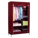 Шафа тканинна складана HCX Storage Wardrobe 88105 MG-365 105х45х175 см бордова - изображение 1