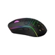 Беспроводная игровая компьютерная мышь XTRIKE ME GW-611 с RGB подсветкой |800-8000 6 step DPI, 2.4G/Type-C| Черный - изображение 3
