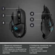 Миша Logitech G502 Gaming Mouse HERO High Performance Black (910-005470) - зображення 4