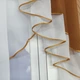 Изысканная тюль с ламбрекеном ALBO 200x160 cm Коричневая (KU-178-13) - изображение 5