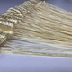 Нитяные шторы однотонные Кремовые 300x280 cm ALBO (NO-23) - изображение 2