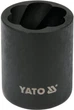 Набір головок для видалення зломаних гвинтів Yato YT-0603 квадрат 3/8" h= 10 мм 10 шт (5906083906039) - зображення 3