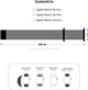 Ремешок ArmorStandart Sport Band (3 Straps) для Apple Watch 42 (Series 11-10)/41/40/38 Clear Blue (ARM74263) - изображение 3