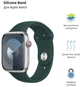 Ремінець ArmorStandart Sport Band (3 Straps) для Apple Watch 42 (Series 11-10)/41/40/38 Khaki (ARM74260) - зображення 2