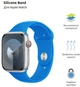 Ремешок ArmorStandart Sport Band (3 Straps) для Apple Watch 42/44/45/49mm Clear Blue (ARM74268) - изображение 2