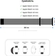 Ремешок ArmorStandart Sport Band (3 Straps) для Apple Watch 42/44/45/49mm Winter Blue (ARM74267) - изображение 3