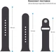 Ремешок ArmorStandart Sport Band (3 Straps) для Apple Watch 42/44/45/49mm Winter Blue (ARM74267) - изображение 4