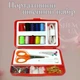 Дорожній швейний набір Insta Sewing Kit, набір для шиття, компактний набір голок та ниток, SK-555 - зображення 1