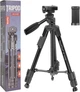 Штатив NeePho NP-3180S 50-136 см 3D уровень (Bluetooth пульт + держатель) Black (36211) - изображение 1