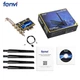 Сетева карта PCI-E Fenvi FV-T919 (BCM94360 Chipset), Dual Band 2.4Ghz-450Mbps/5Ghz-1300Mbps (1750Mbps), Bluetooth 4.0, 4 антенны, HACKINTOSH - изображение 3