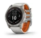 Смарт-годинник GARMIN Fenix 7X Pro Sapphire Solar Titanium w. Fog Gray/Ember O. Band (010-02778-14/15) - зображення 1