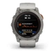 Смарт-годинник GARMIN Fenix 7X Pro Sapphire Solar Titanium w. Fog Gray/Ember O. Band (010-02778-14/15) - зображення 2