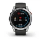 Сталевий розумний годинник Garmin Epix Gen 2 (010-02582-01) cірий з силіконовим ремінцем - изображение 4