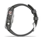 Сталевий розумний годинник Garmin Epix Gen 2 (010-02582-01) cірий з силіконовим ремінцем - изображение 13