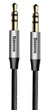 Кабель Audio AUX > AUX Baseus Yiven M30 0.5m (CAM30-AS1) Black - зображення 1