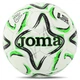 Мяч футбольный №5 TPU Joma EGEO II 401413-117-T5 (№5, 4 сл., сшит вручную, белый-зеленый) - изображение 1