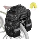 Сумка 3 в 1 на багажник велосипеда байкпакінг Rhinowalk X21606BK 65л Чорний (RWK-X21606BK-4449) - зображення 1