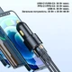 Автомобільний зарядний пристрій Essager F689 66W USB-A + 2 Type-C, заряд від прикурювача, чорний (84144762) - зображення 2