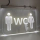 Акрилайт WC с белой подсветкой - изображение 3