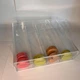 Коробочка под пирожные макаронс с крышкой на 4 дорожки - изображение 2