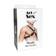 Чоловіча портупея із натуральної шкіри чорного кольору Art of Sex Arcady розміри L 2XL - зображення 4