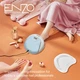 Настільна ультрафіолетова професійна лампа для нігтів UV LAMP 240W ENZO EN-018 для полімеризації Pink - изображение 3