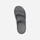 Чоловічі шльопанці Skechers Relaxed Fit With Luxe Foam Reggae Waller Color: Grey 204150/GRY US12 EU46 30CM - зображення 4