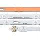 LED підсвітка Samsung TV 32" V5DF-320DC1-R2 BN96-34782A LM41-00117P S_55J63_32_FL_7 REV1.5 4шт. - изображение 2