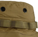 Панама Sturm Mil-Tec British Boonie Hat with Neck Flap R/S Coyote M (12326105) - зображення 8