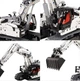 Детский конструктор экскаватор OneBot Mitu 980+ деталей для мальчика - изображение 3