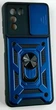 Чохол Camshield з кільцем-підставкою на ZTE Blade V40 Vita (dark blue) - зображення 1
