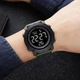 Часы наручные 2122BKBK SKMEI с подсветкой, BLACK-BLACK - изображение 3
