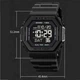 Часы наручные 1988BK SKMEI с подсветкой, BLACK - изображение 7