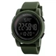 Годинник наручний 1257AG SKMEI з підсвічуванням, ARMY GREEN-BLACK - зображення 2