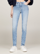 Jeansy slim fit damskie z wysokim stanem Tommy Jeans DW0DW17572-1AB W32L30 Błękitne (8720646652624) - obraz 1